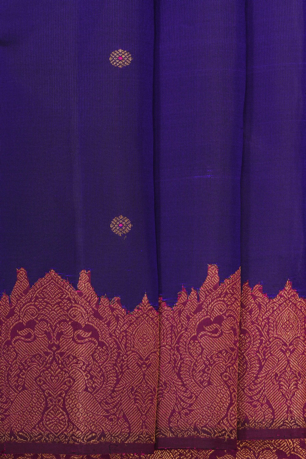 Image of Purple Arani Silk Saree