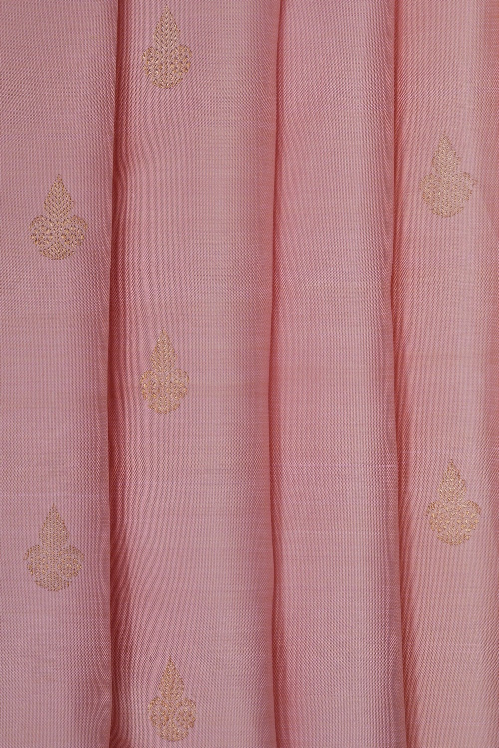 Image of Peach Arani Silk Saree