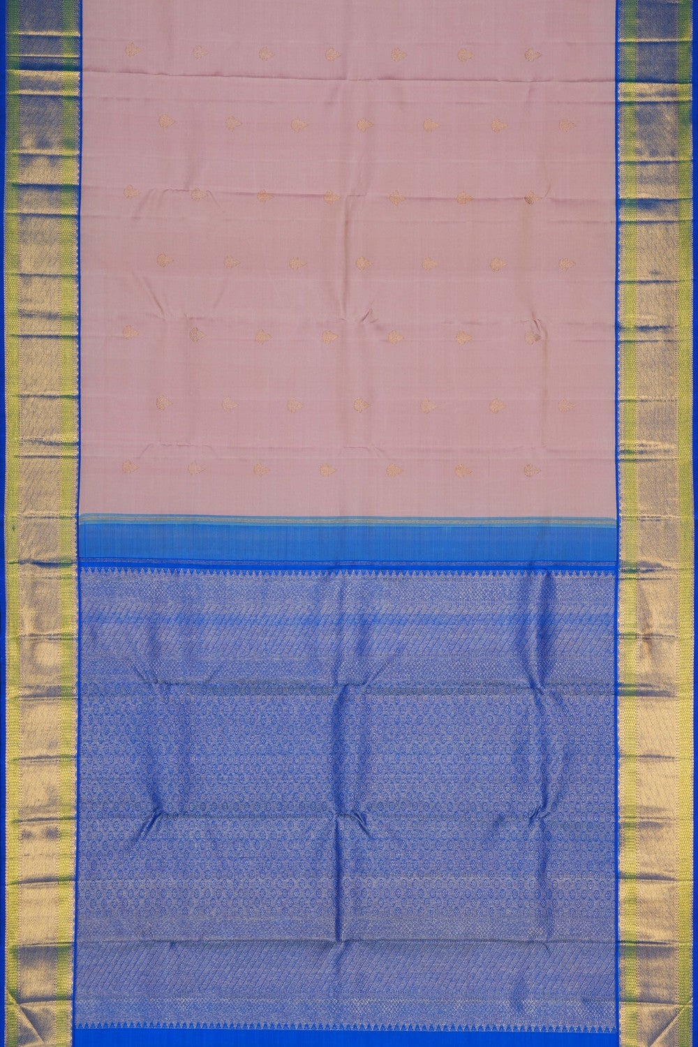 Image of Peach Arani Silk Saree