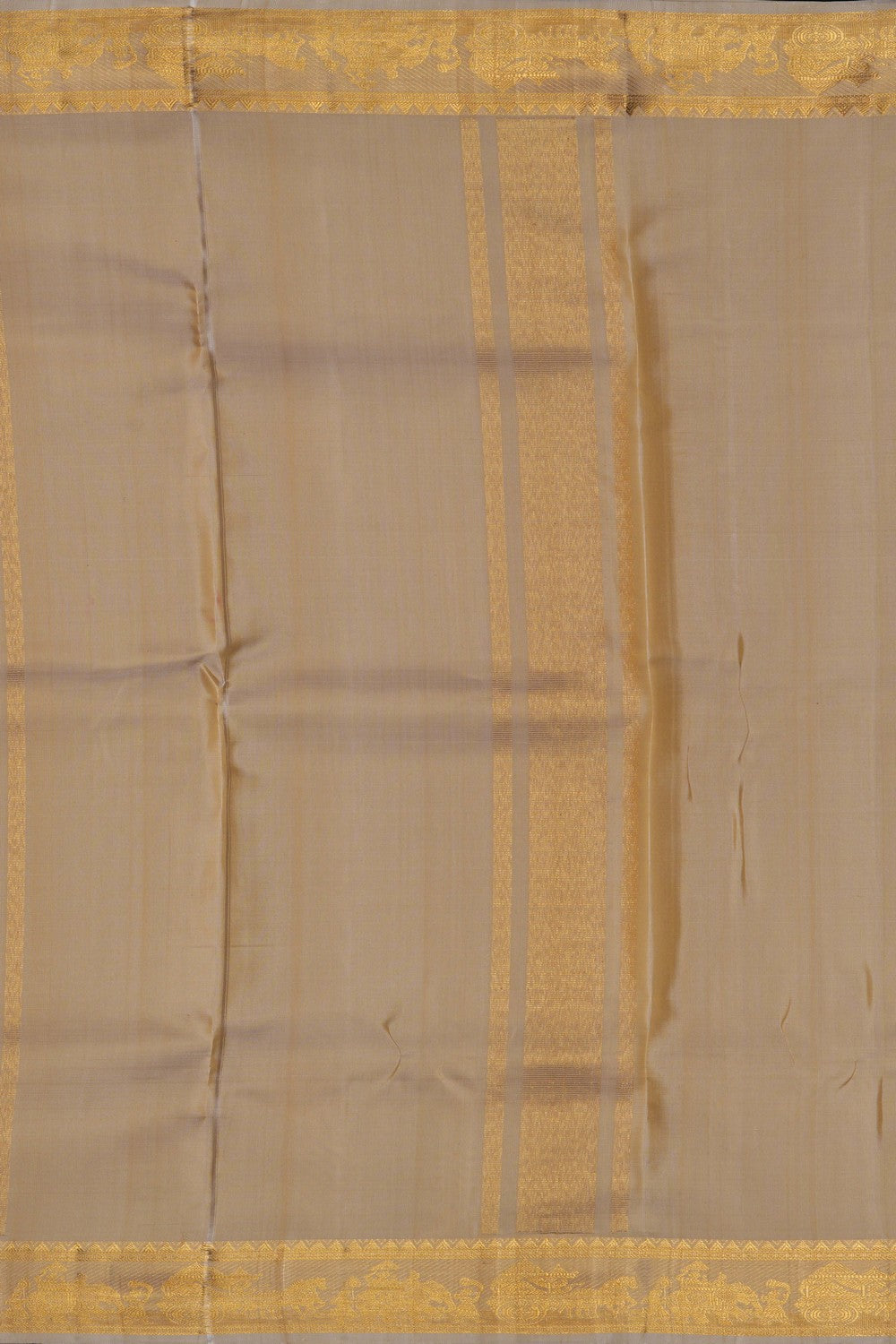 Image of Venkatagiri Silk Dhoti With Kanduva (8 X 4) 3 PCS Set