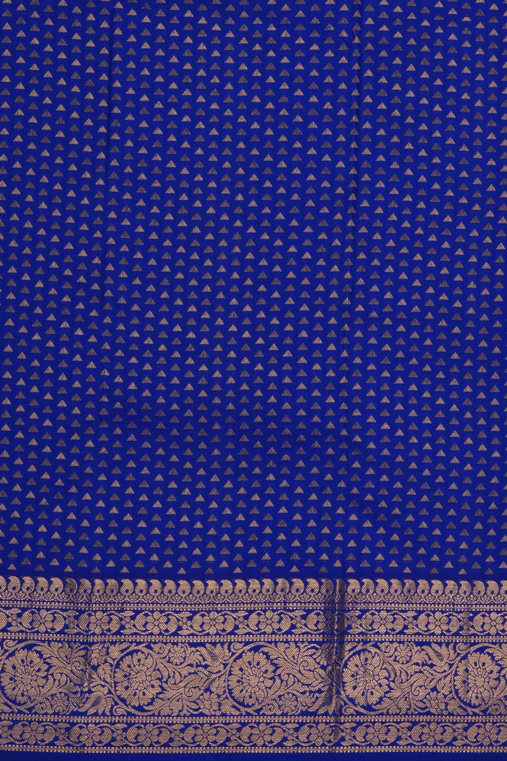Image of Royal Blue South Silk Saree