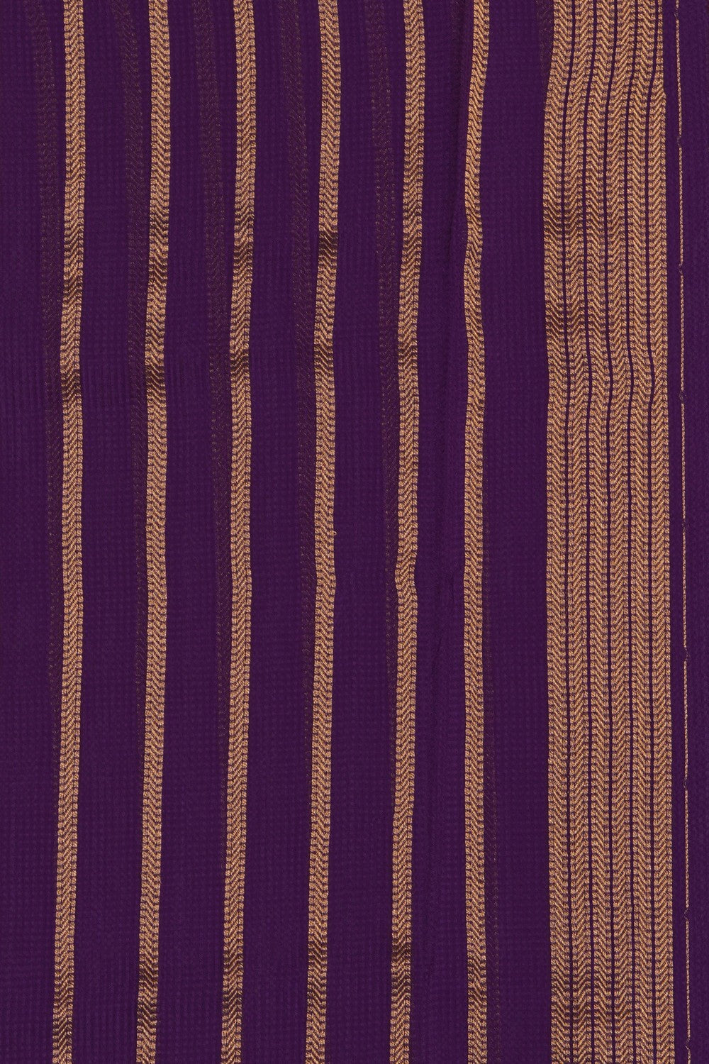 Image of Purple Georgette Saree