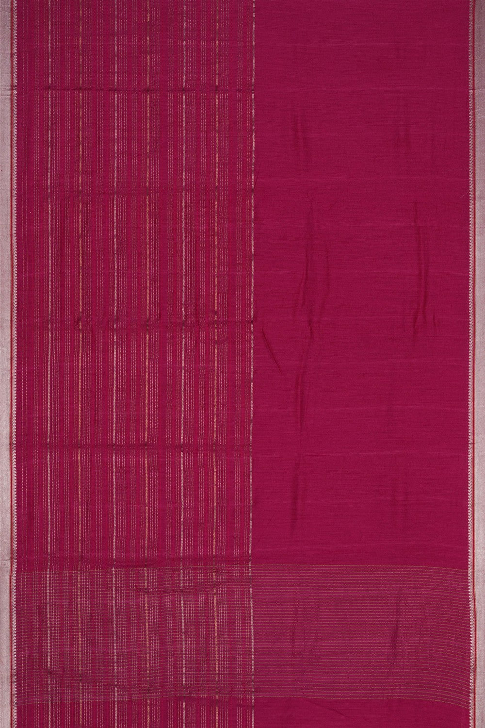 Image of Pink Chanderi Tussar Silk Saree
