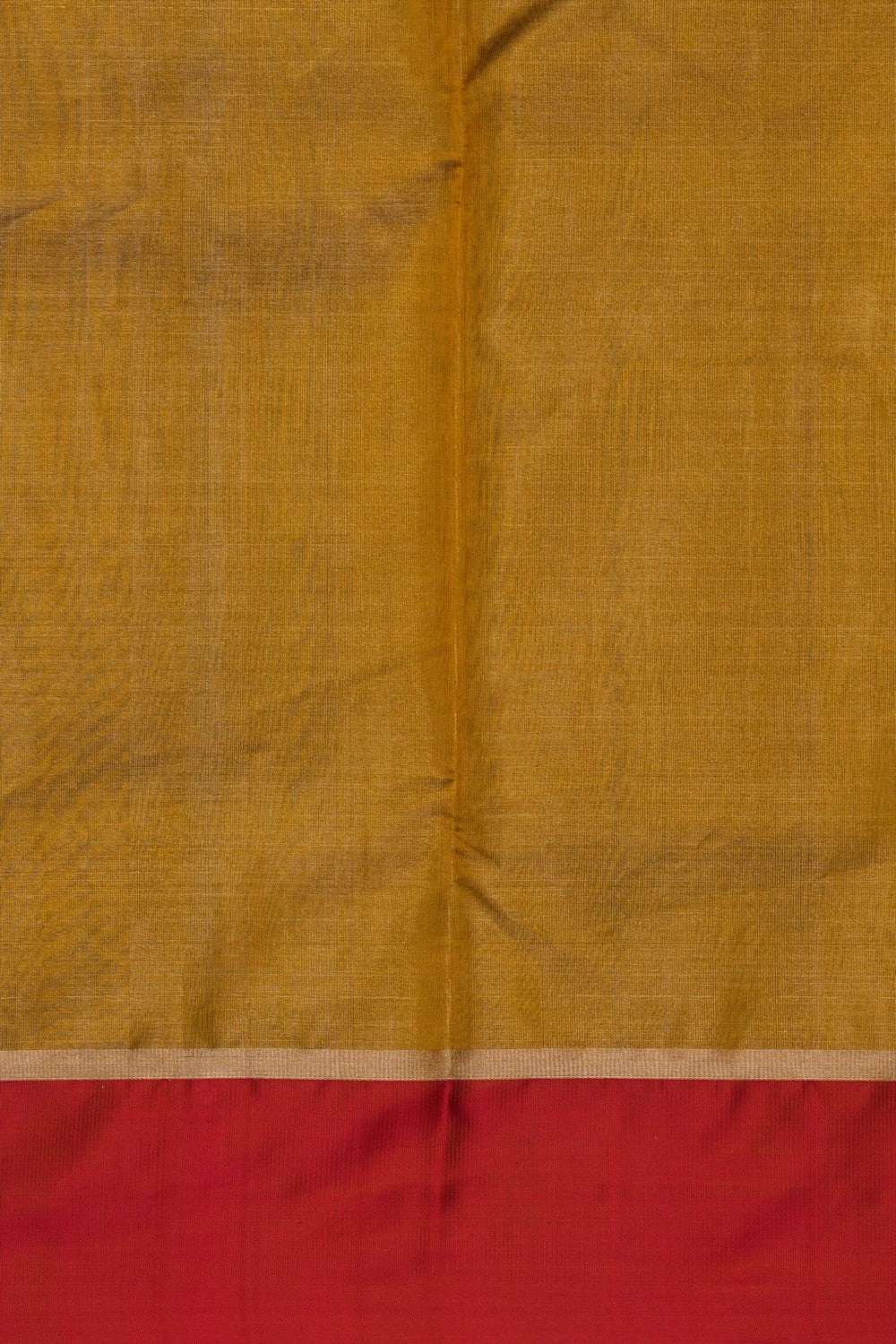 Image of Gold Chanderi Tissue Silk Saree