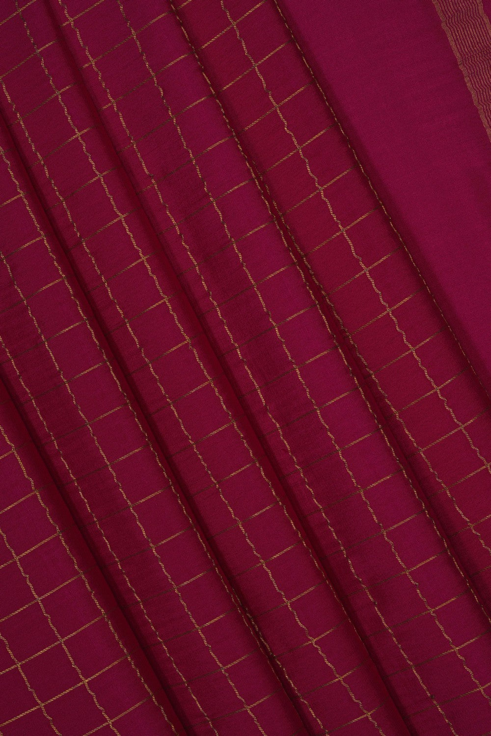 Image of Kattam Crepe Saree