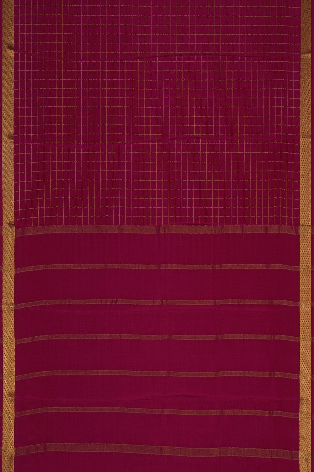 Image of Kattam Crepe Saree