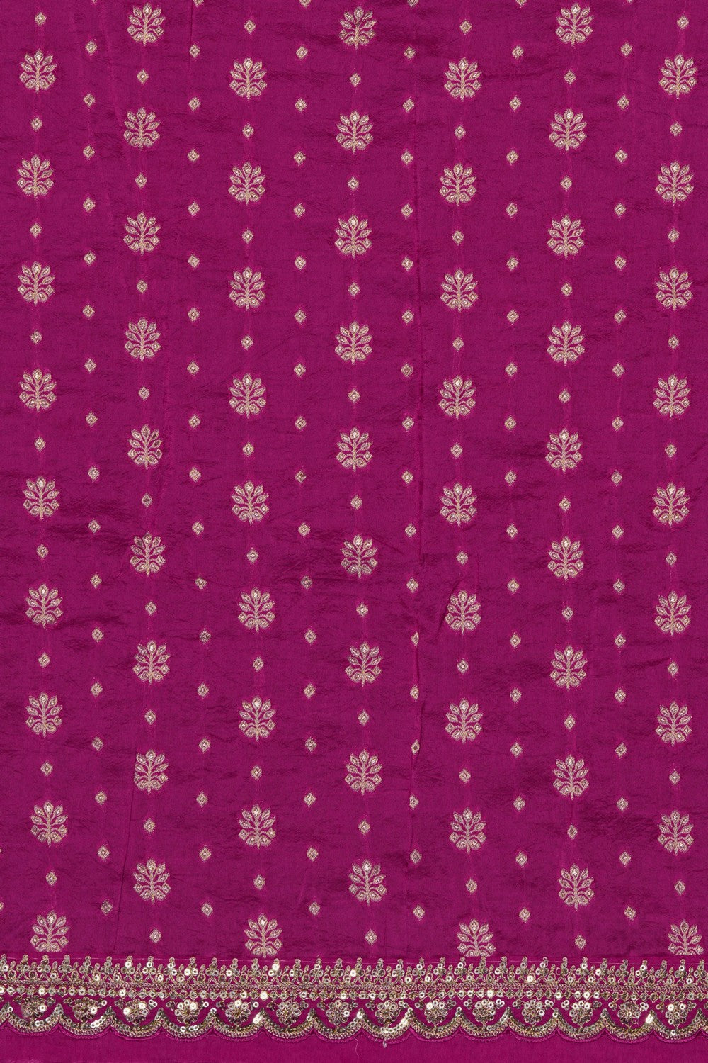 Image of Pink Beautiful Embroidered Georgette Saree