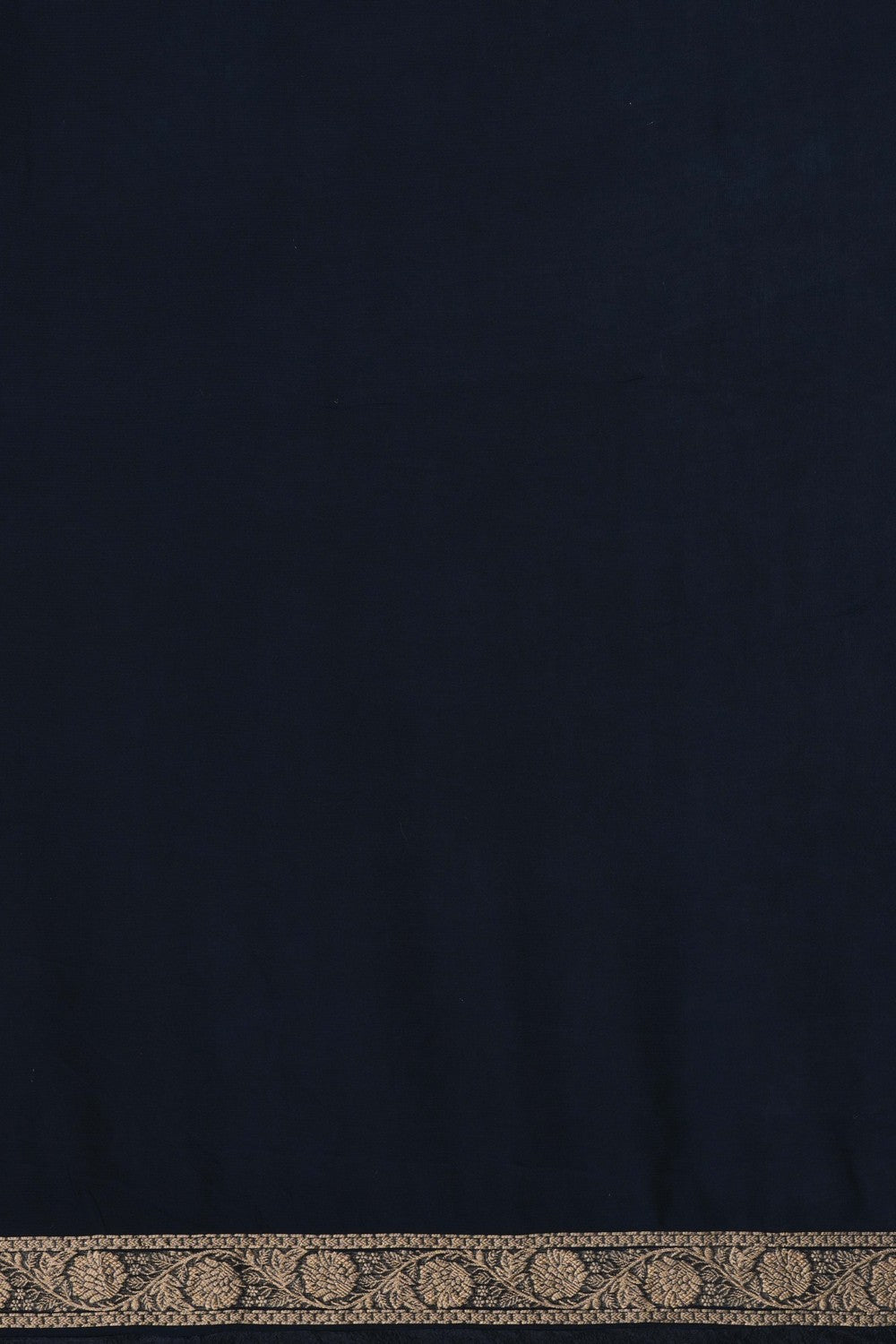 Image of Blue Beautiful Embroidered Georgette Saree