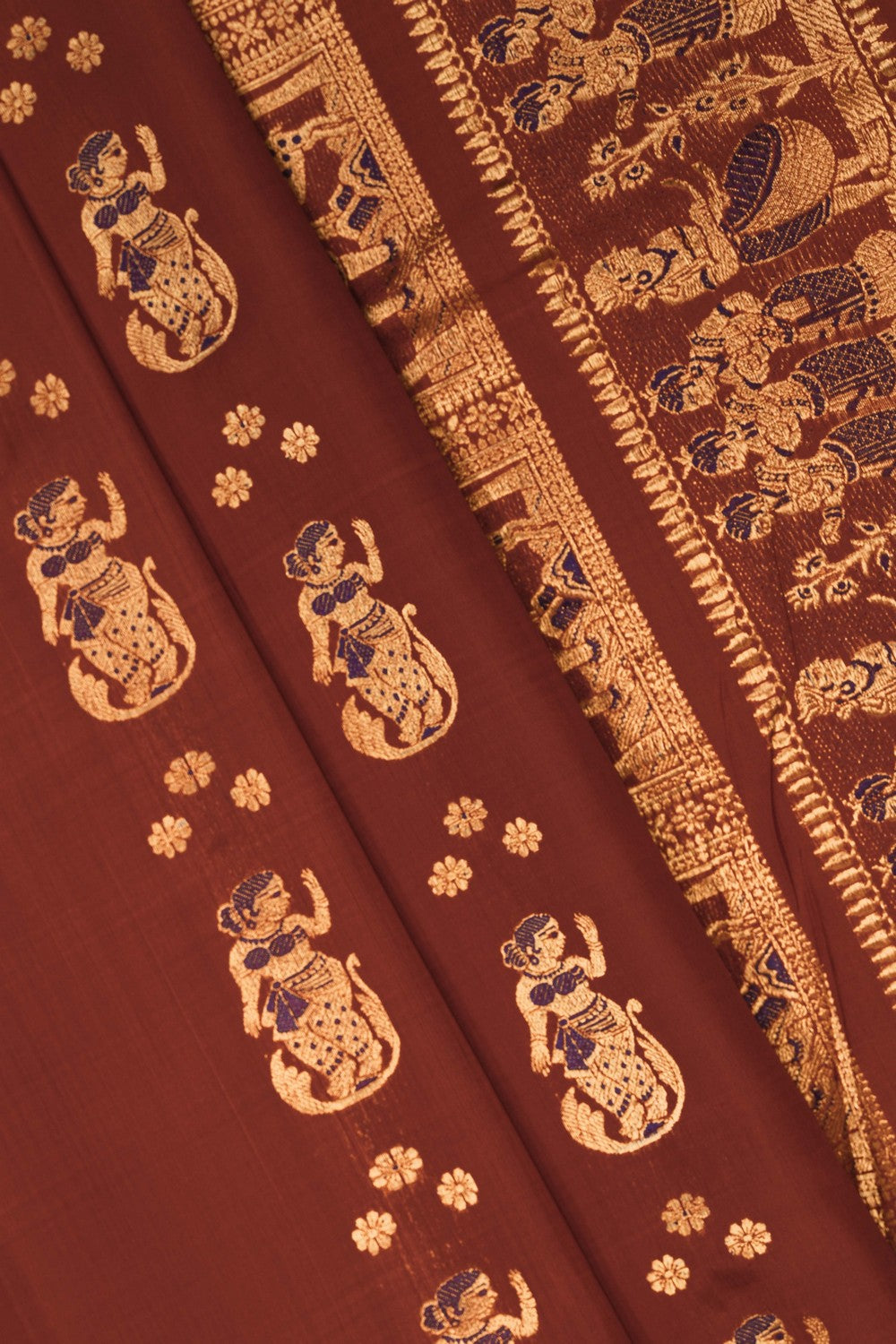 Image of Baluchari Silk Saree