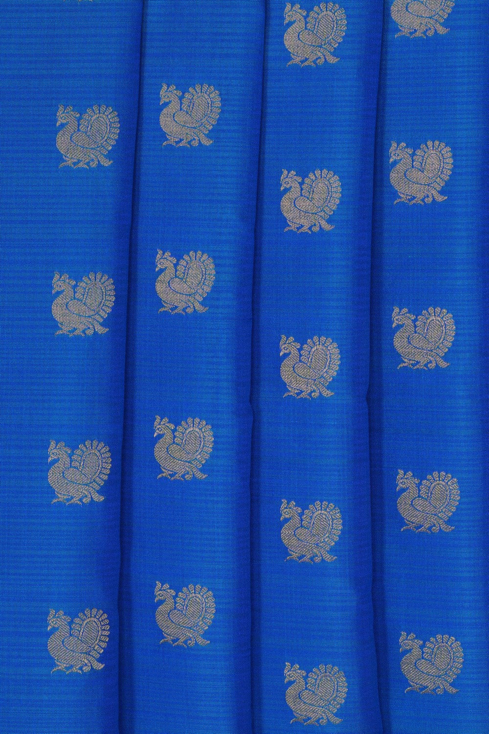 Image of Blue South Silk Saree