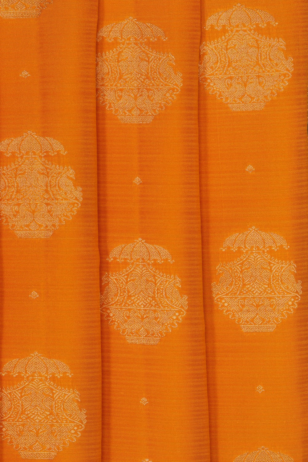Image of Mustard South Silk Saree