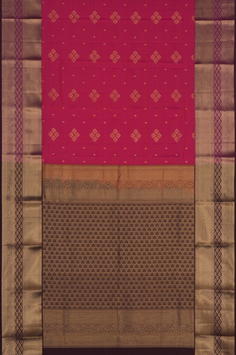 Image of Pink South Silk Saree