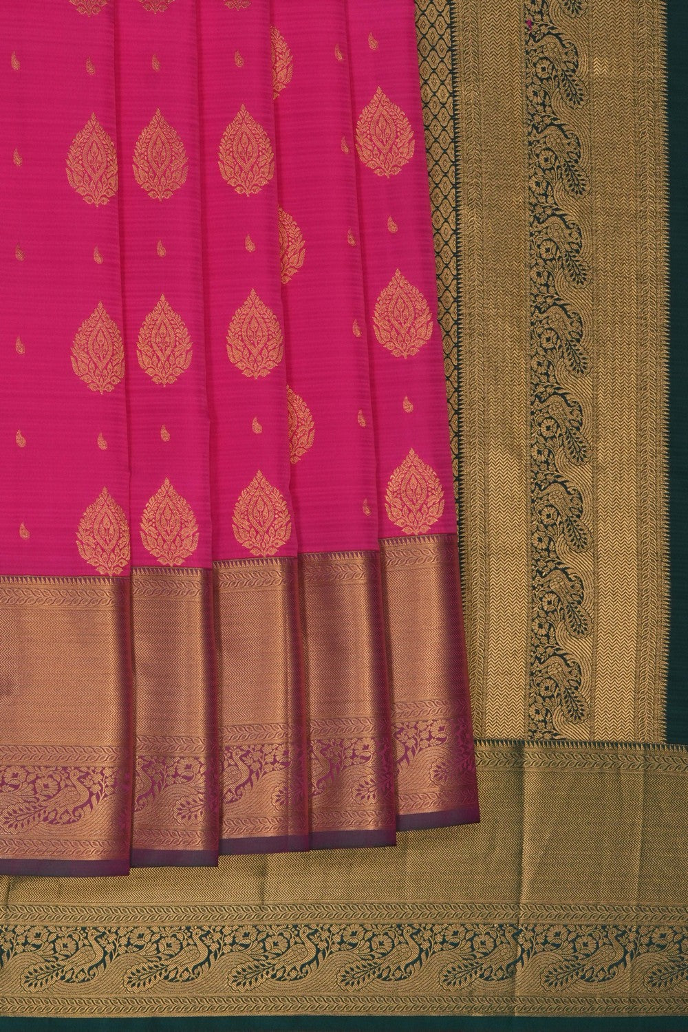 Image of Pink South Silk Saree