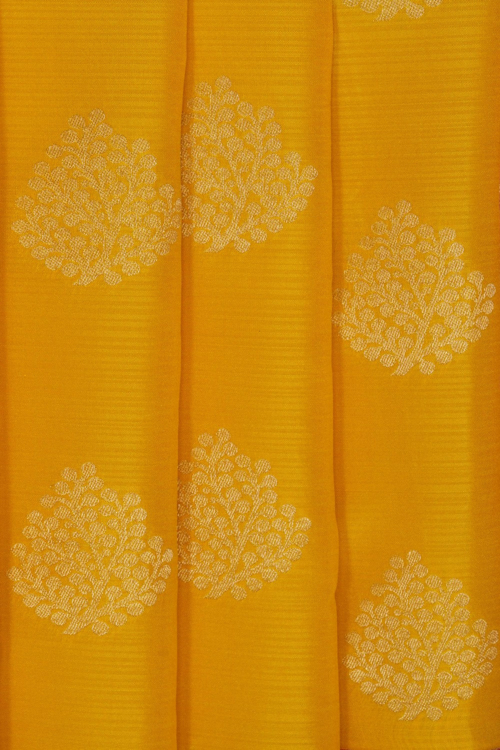 Image of Yellow South Silk Saree