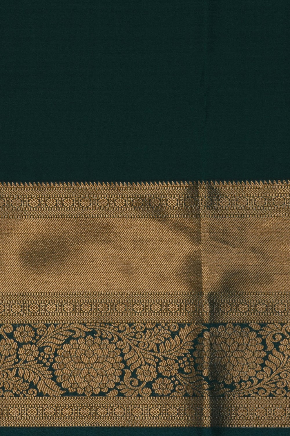 Image of Orange South Silk Saree