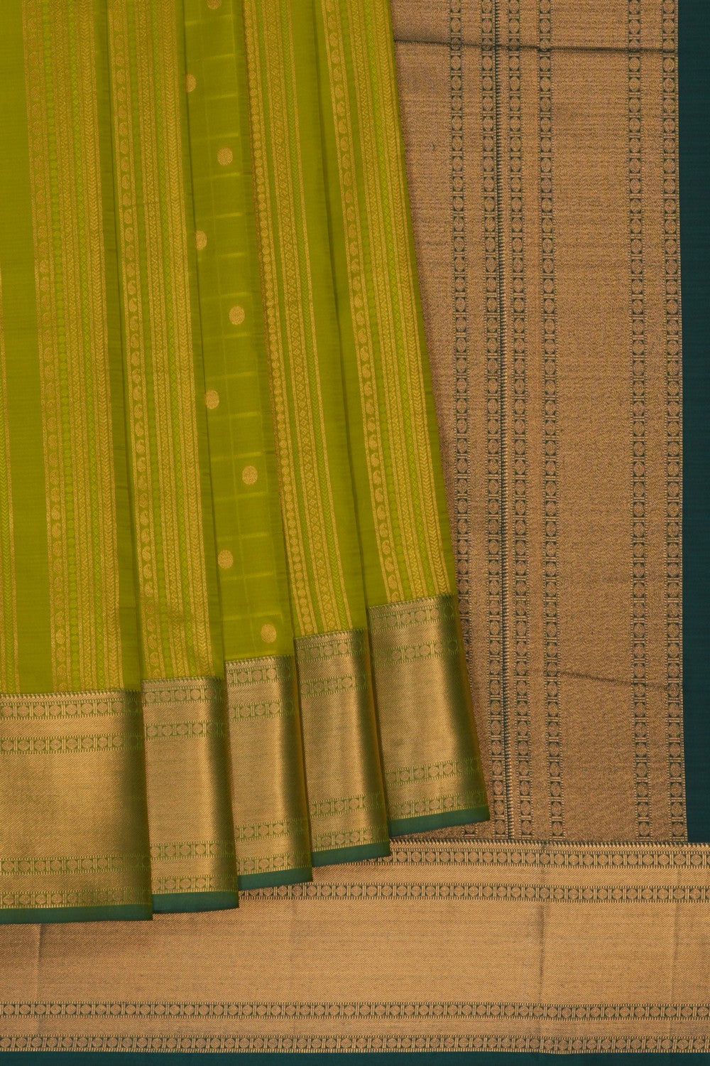 Image of Green South Silk Saree