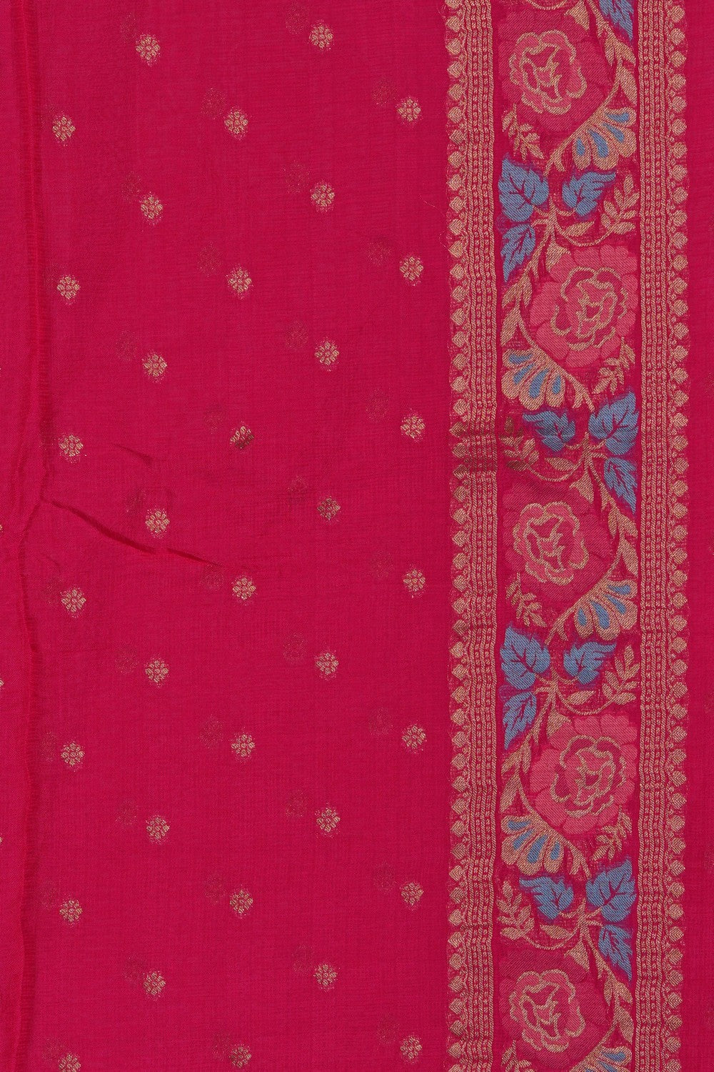 Image of Pink Kota Silk Saree