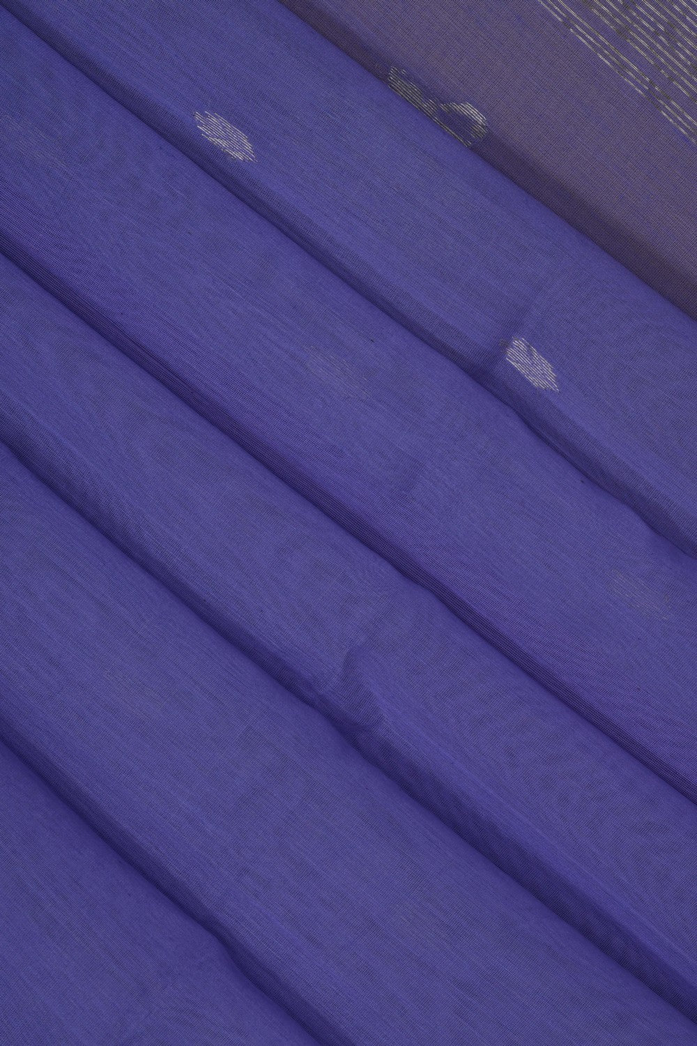 Image of Lavender Purple Maheshwari Silk Cotton Saree