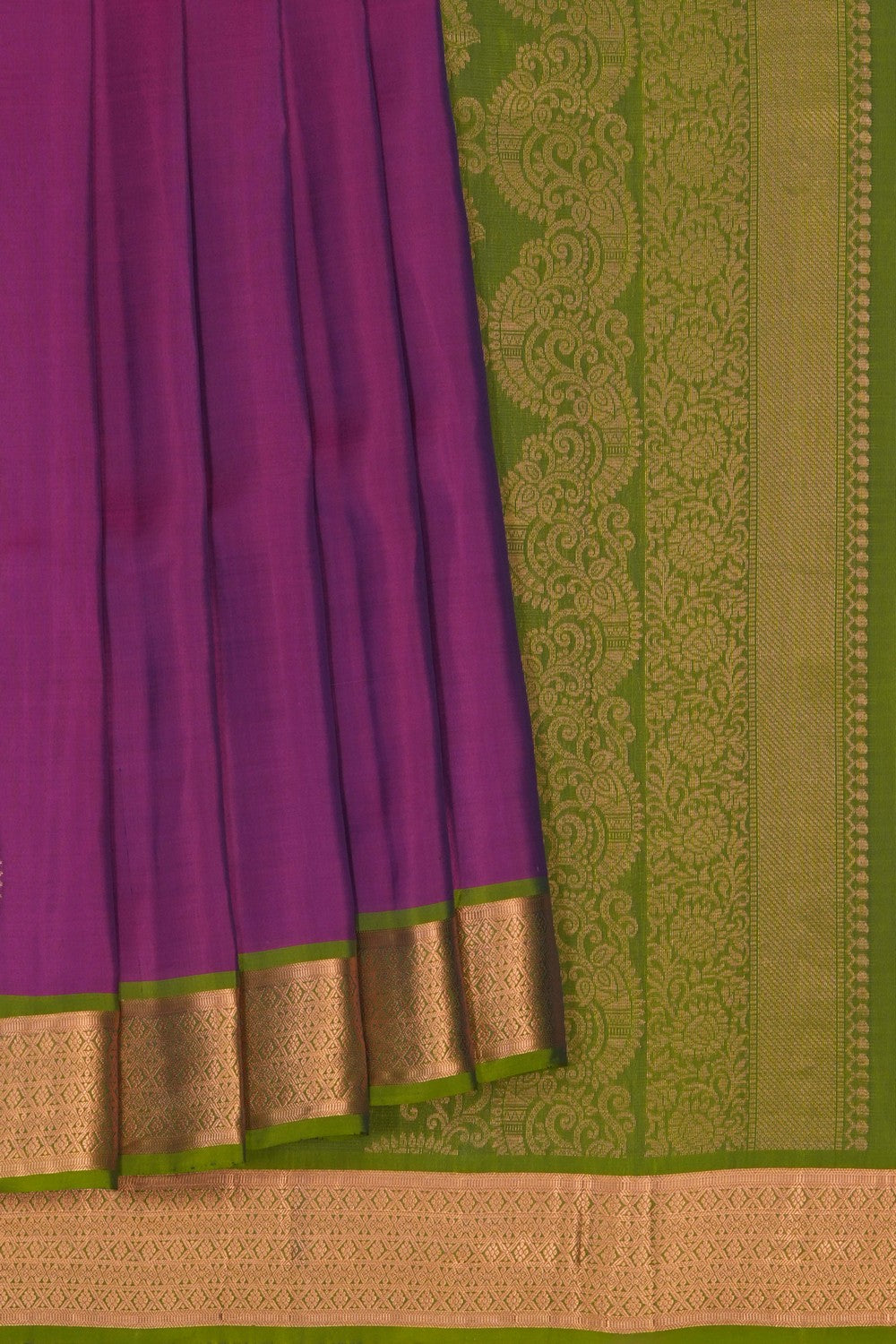 Image of Purple South Silk Saree
