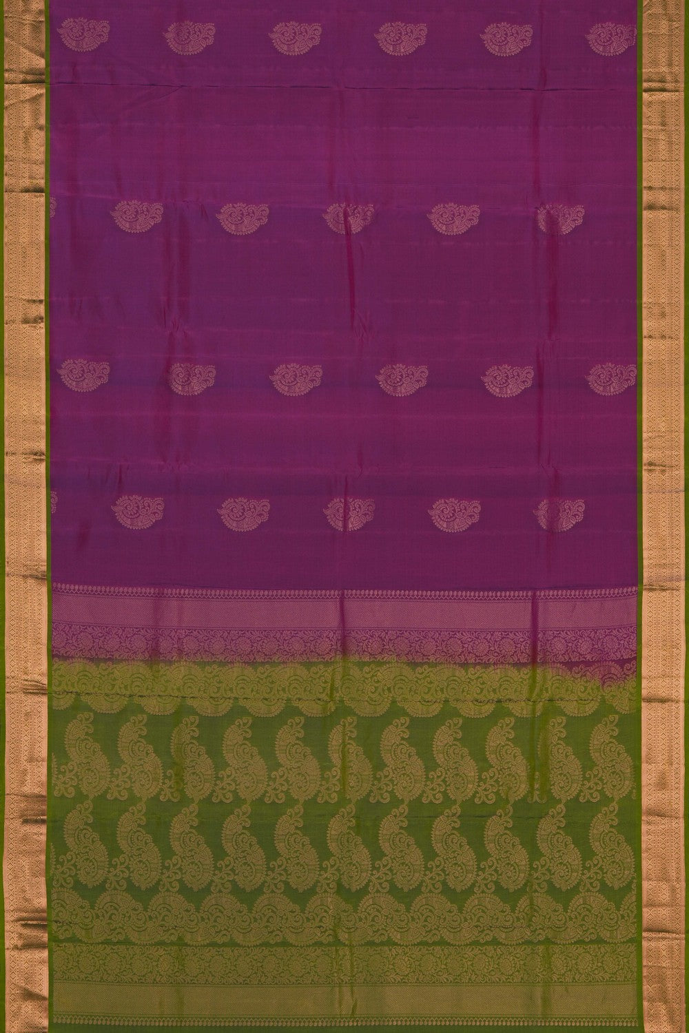 Image of Purple South Silk Saree