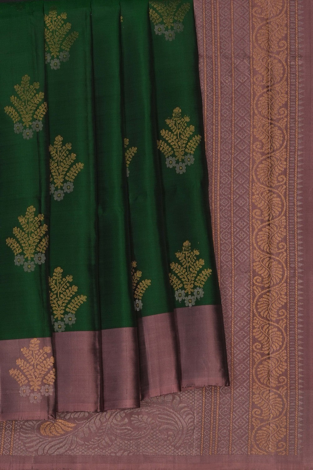 Image of Green South Silk Saree