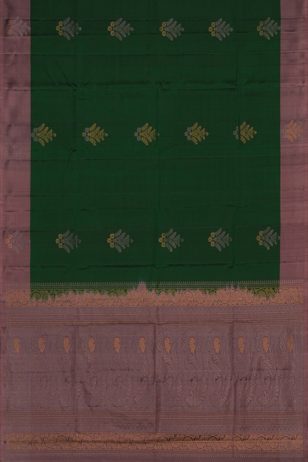 Image of Green South Silk Saree