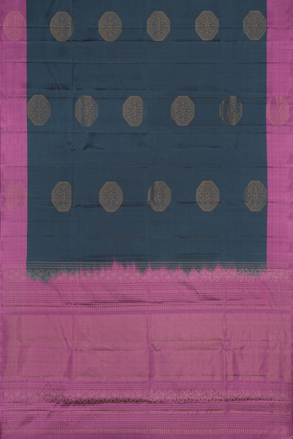 Image of Grey South Silk Saree