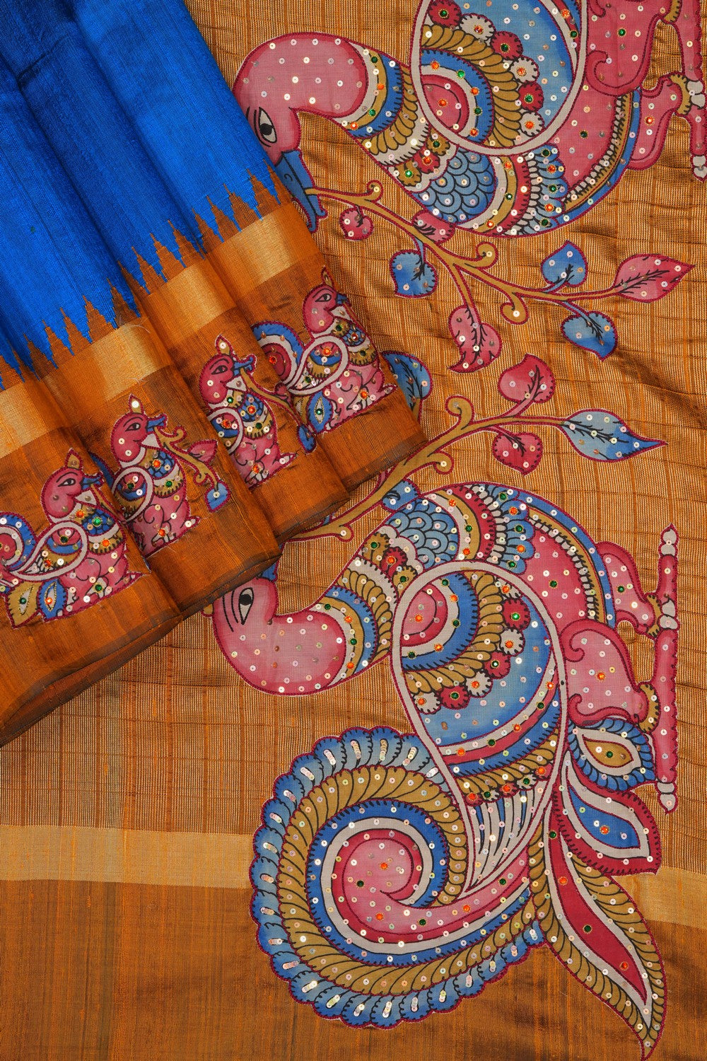 Image of Skillfully Appliquéd Onto The Drape