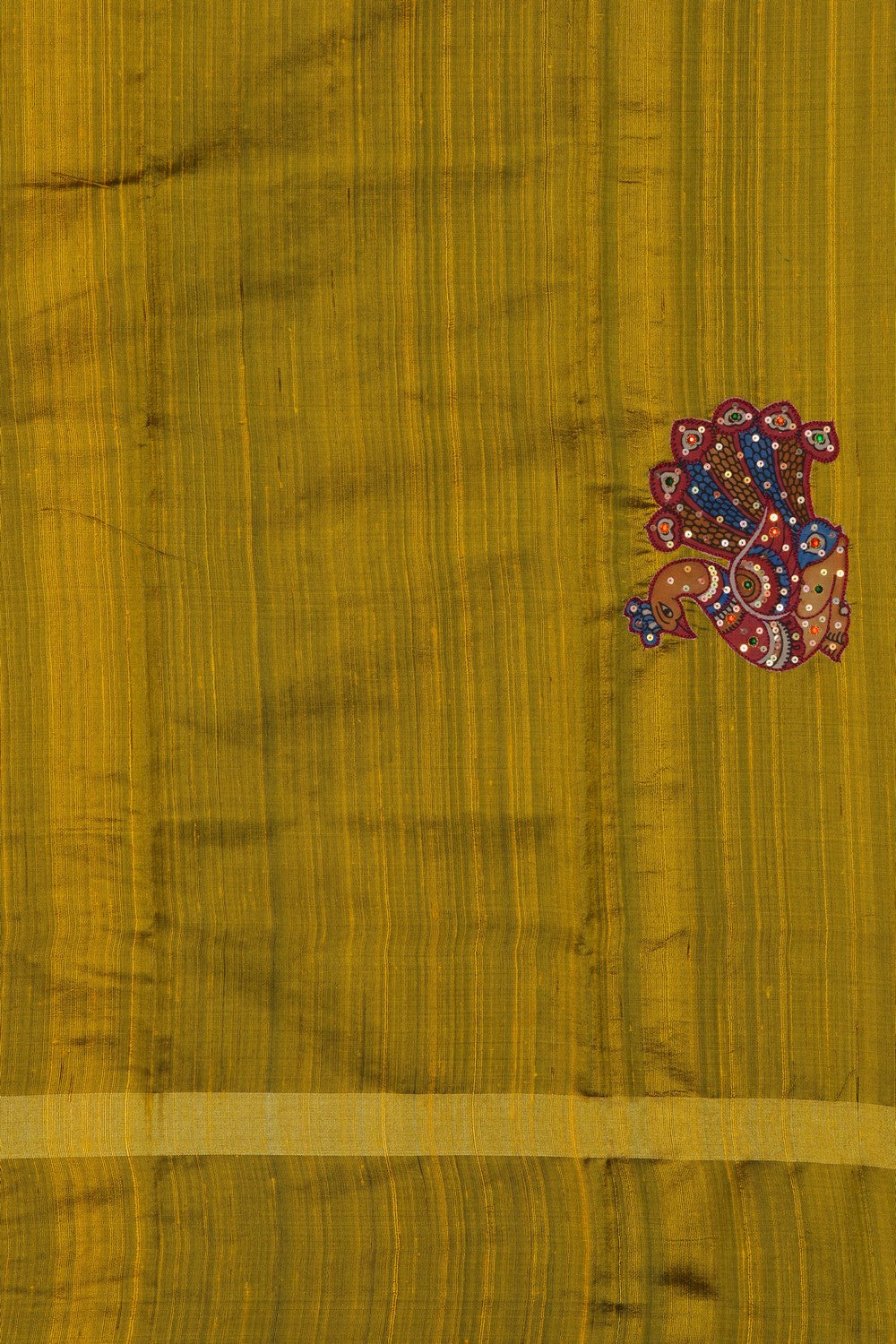 Image of Skillfully Appliquéd Onto The Drape