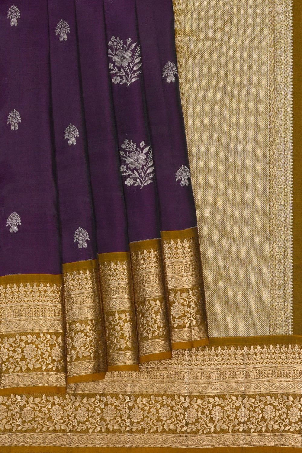 Image of Violet South Silk Saree