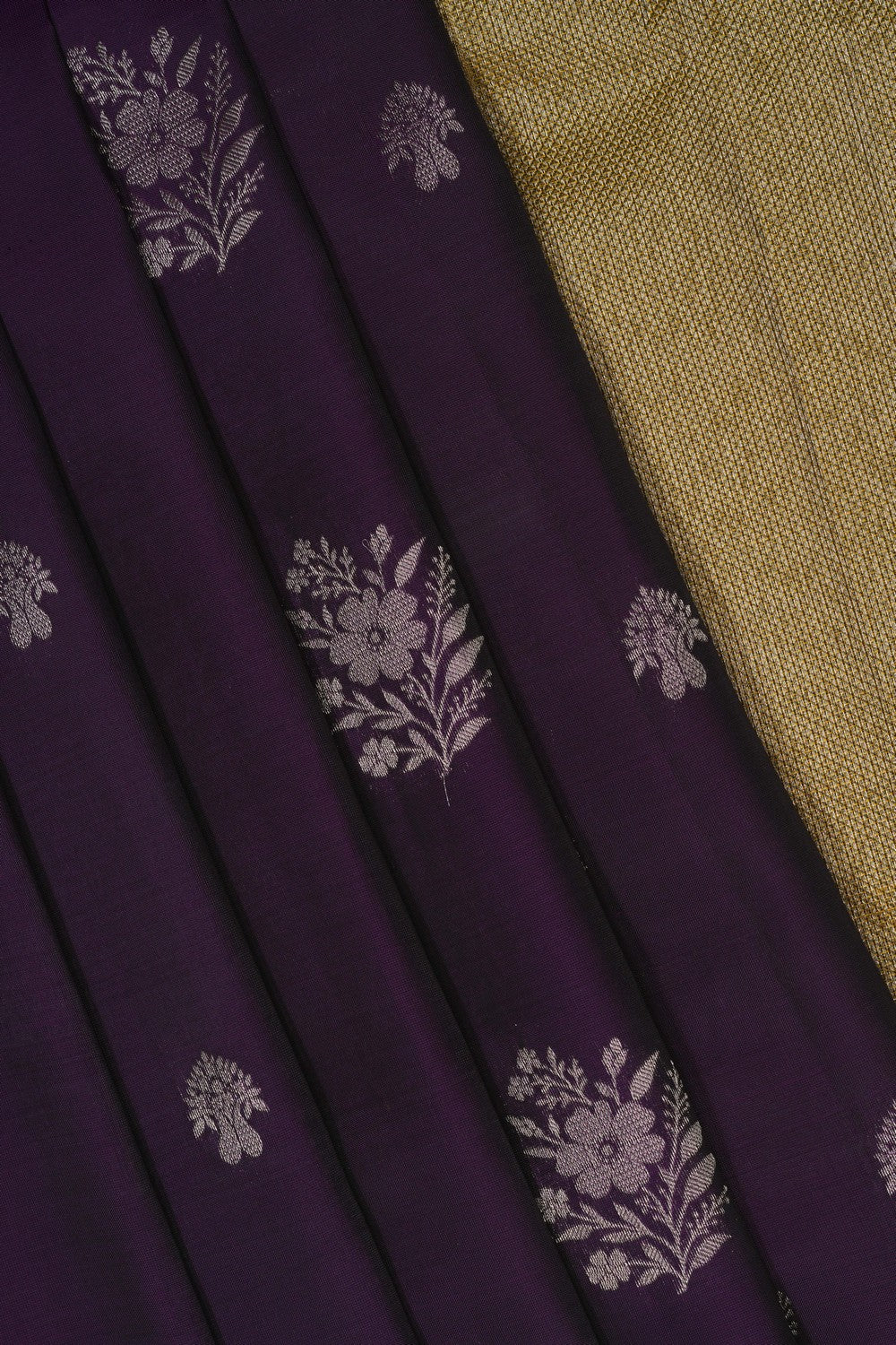Image of Violet South Silk Saree