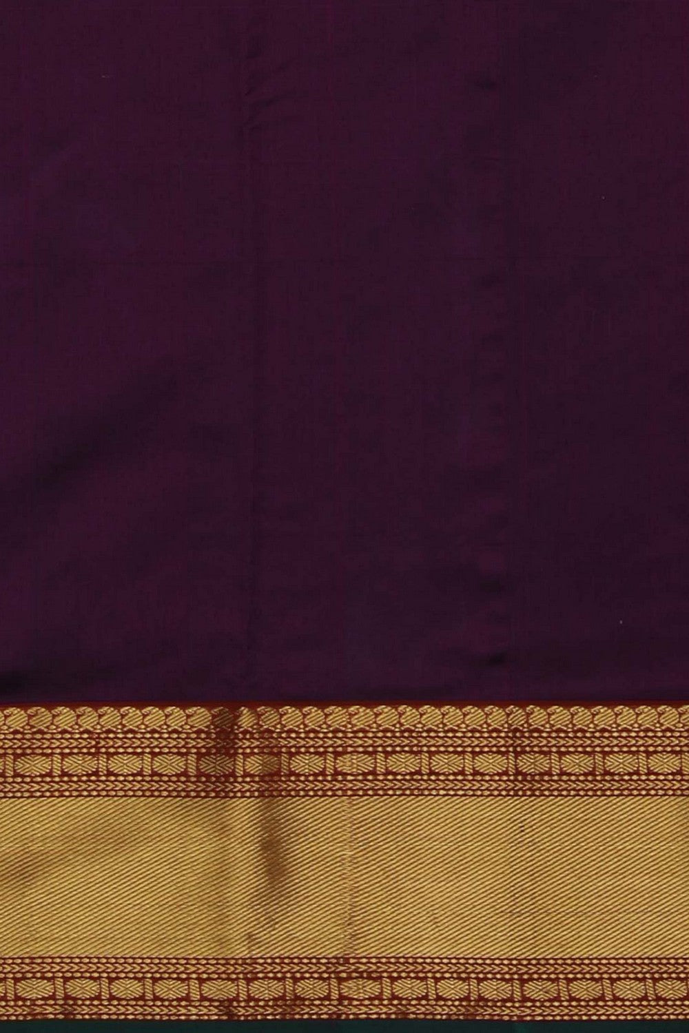 Image of Violet Chanderi Silk Saree