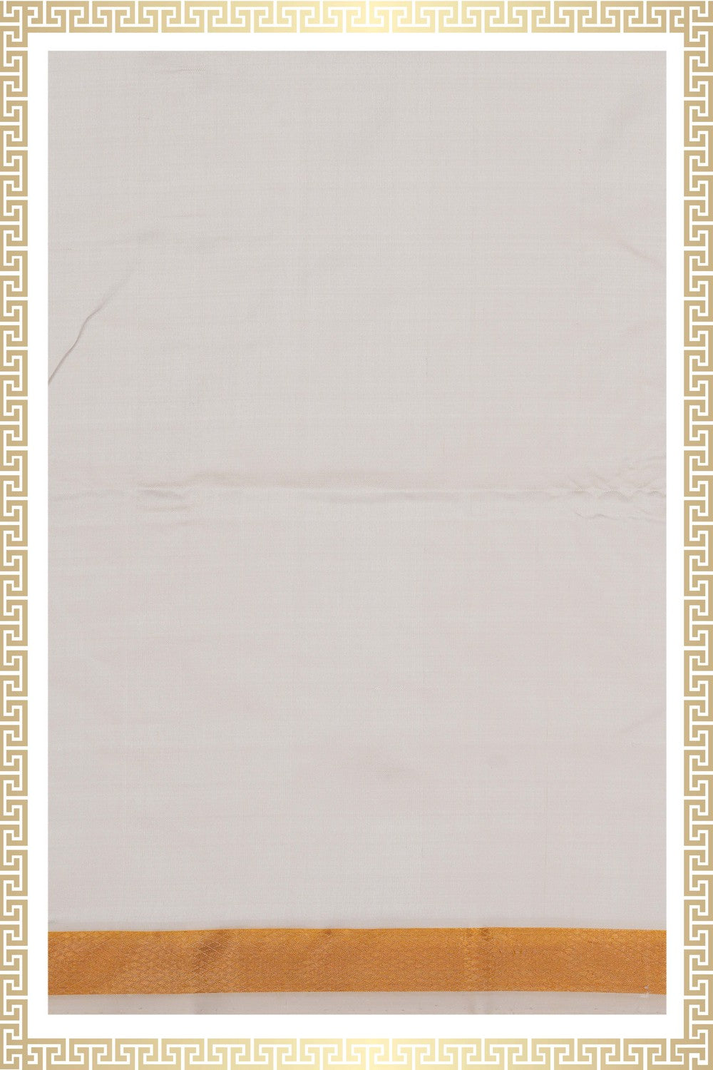 Image of Kanchi Silk Dhoti With Kanduva (8 X 4)