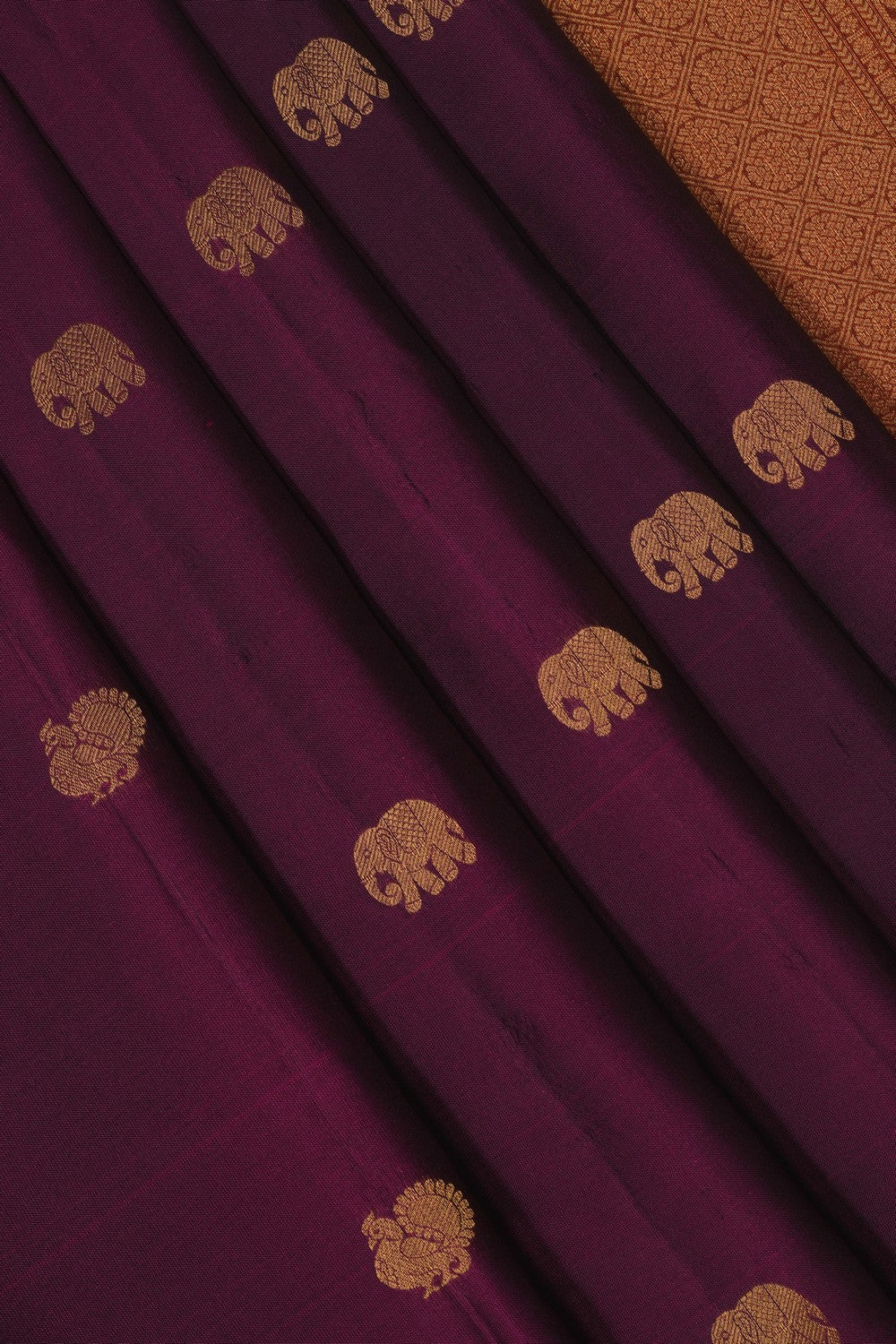 Image of Purple South Silk Saree