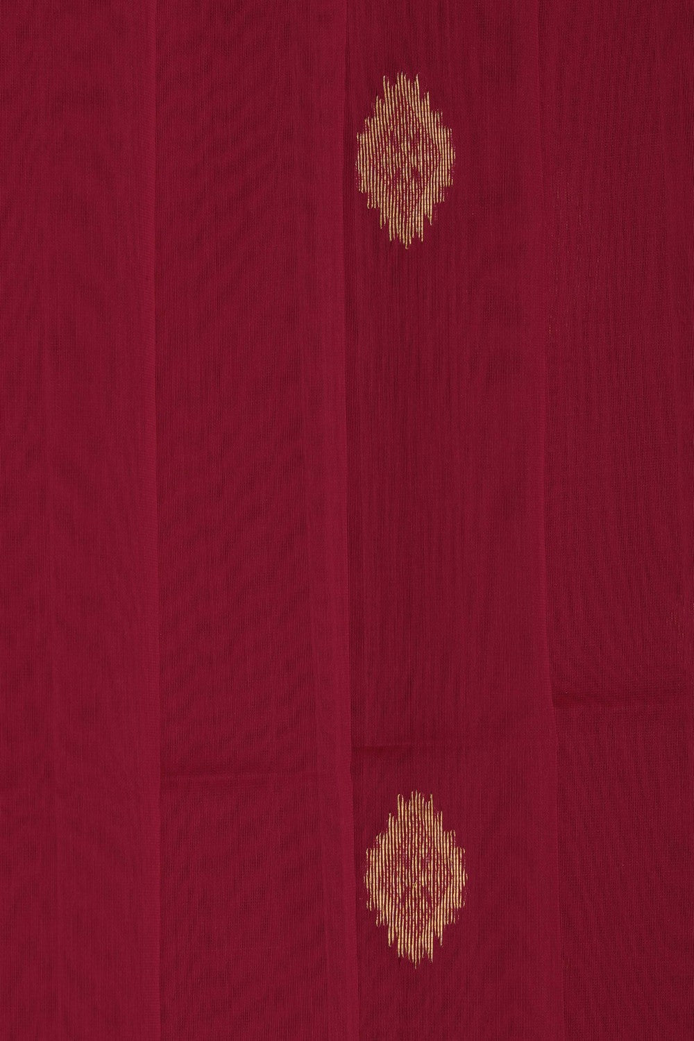 Image of Red Maheshwari Silk Cotton Saree