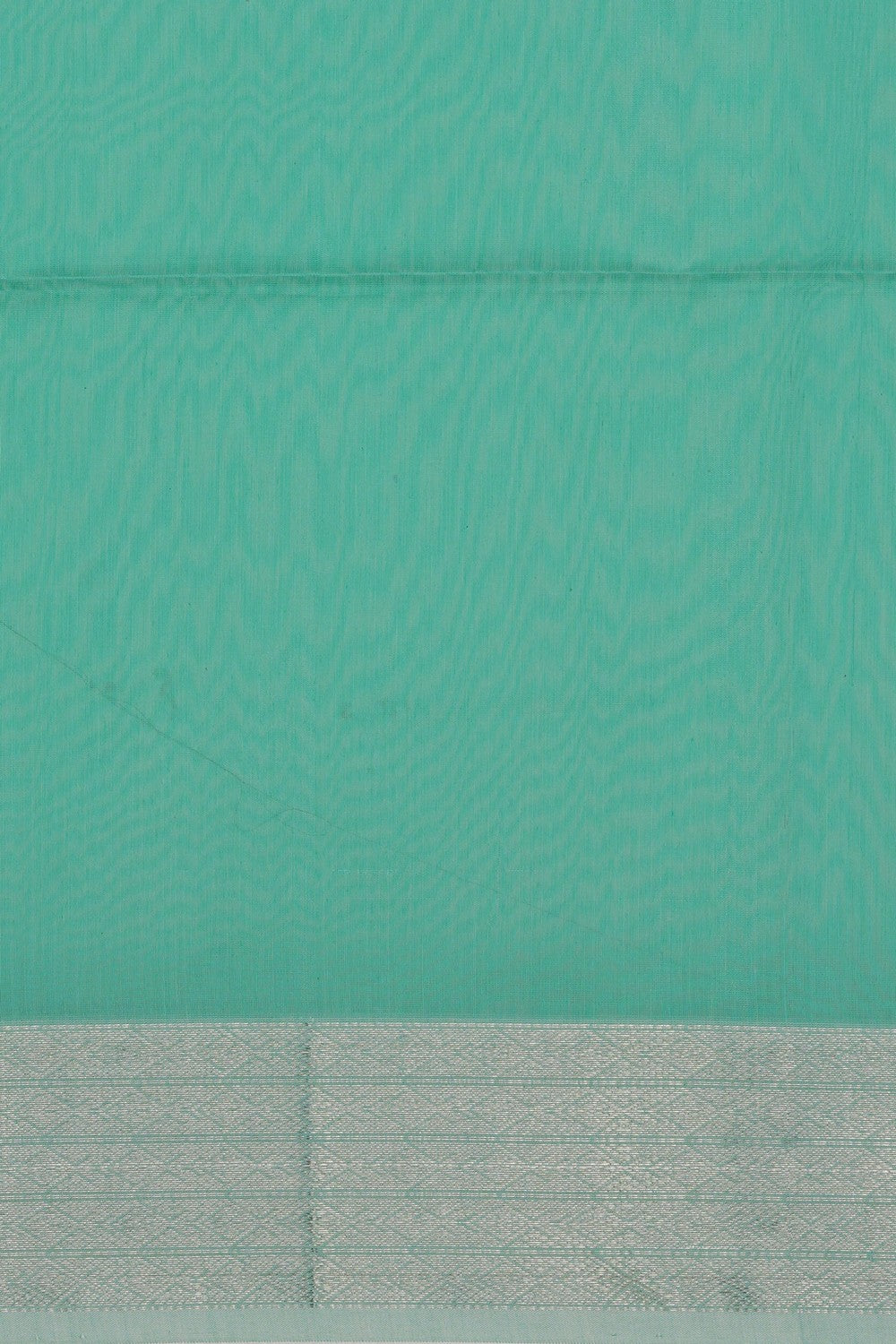 Image of Sea Green Maheshwari Silk Cotton Saree