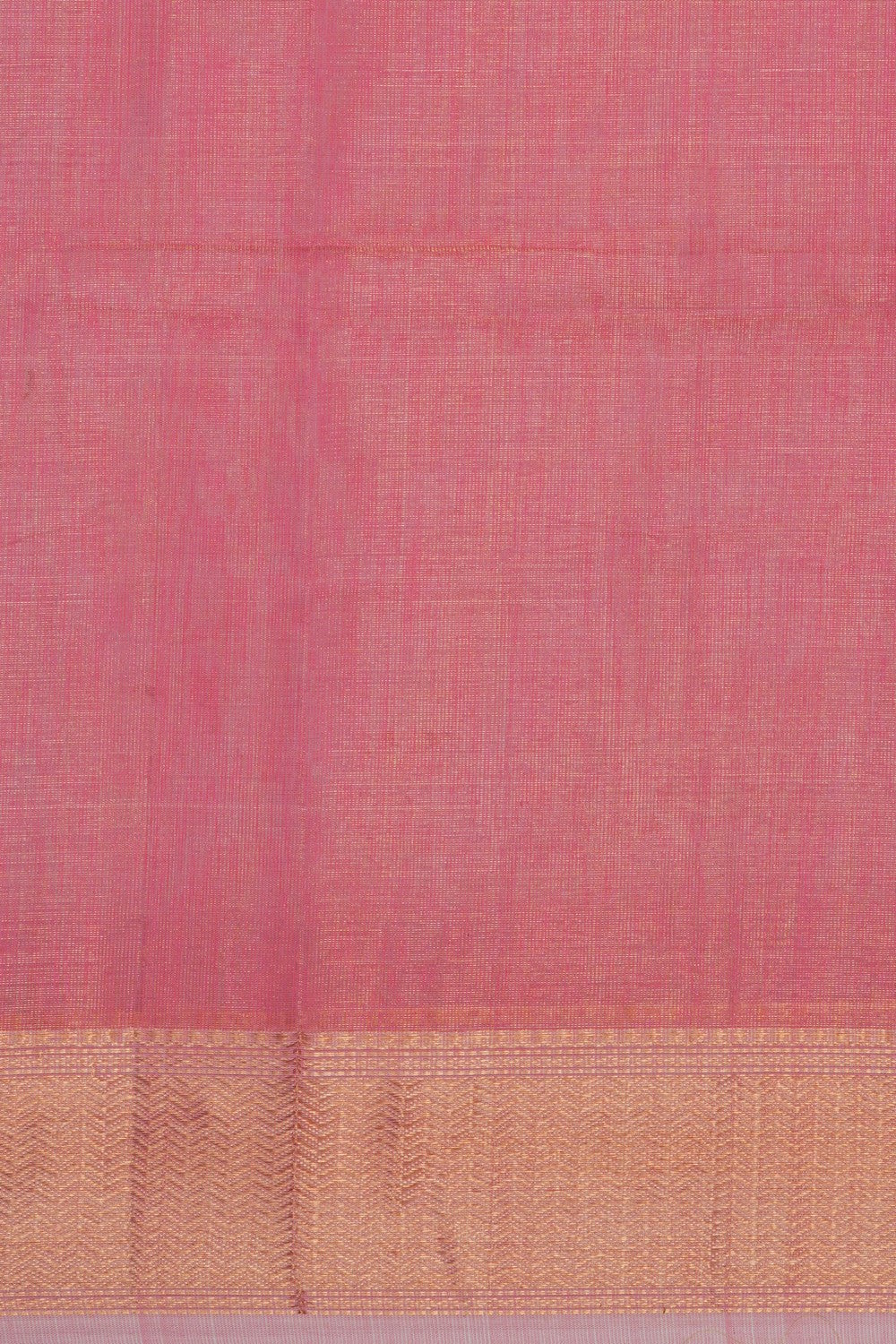 Image of Pink Maheshwari Tissue Saree