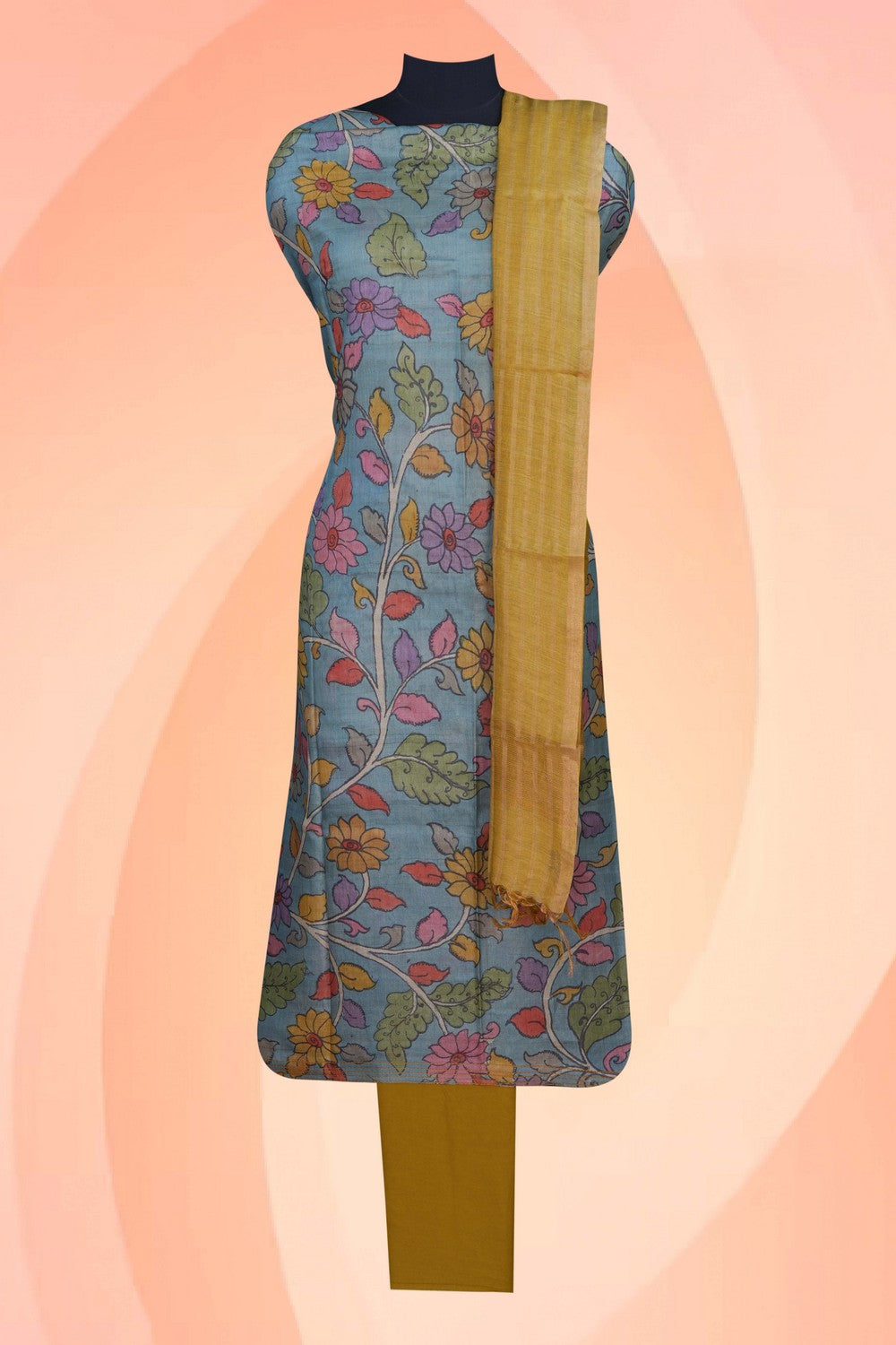 Image of Unstitched Suit Set Fabric (3 Pcs Set)