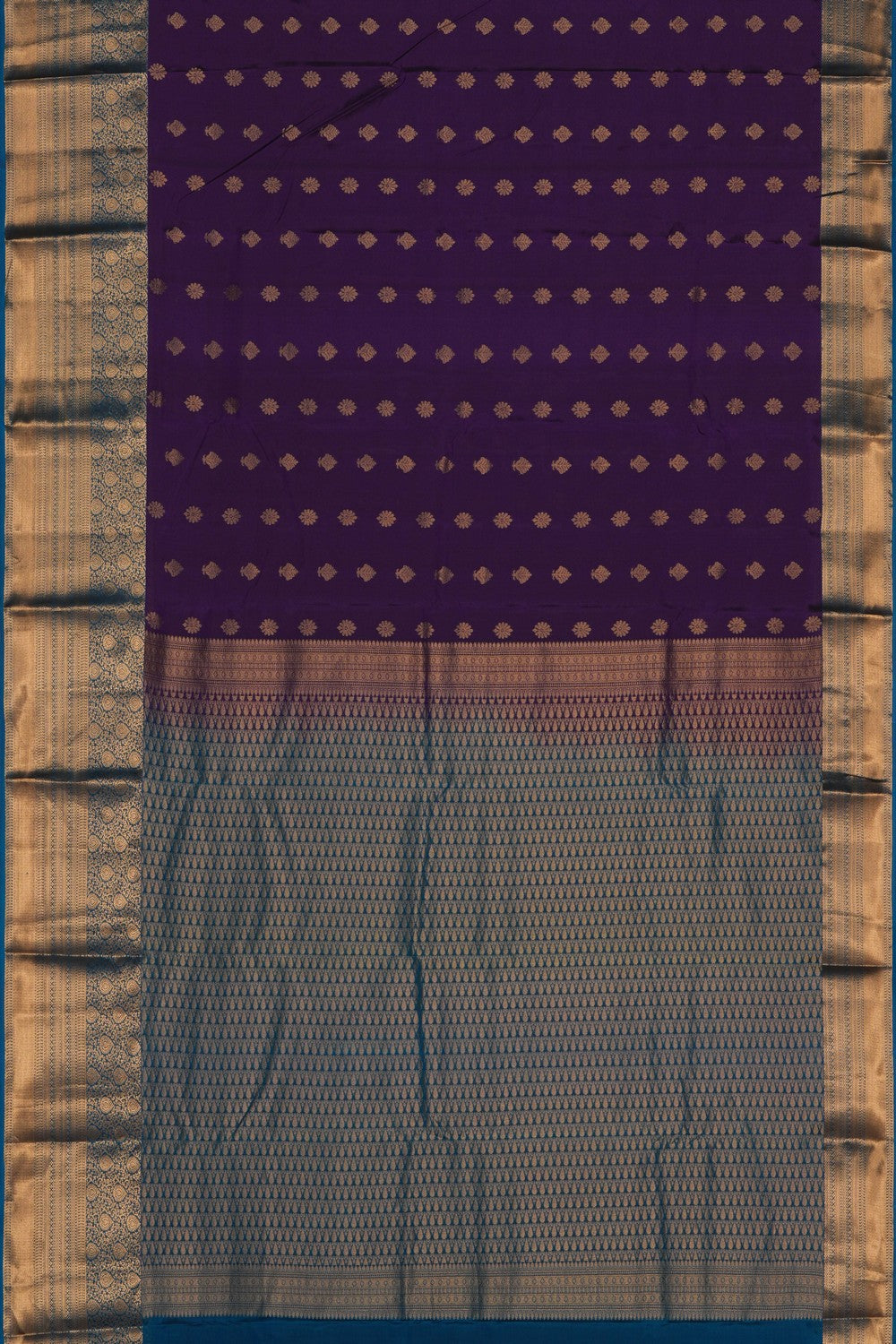 Image of Purple South Silk Saree