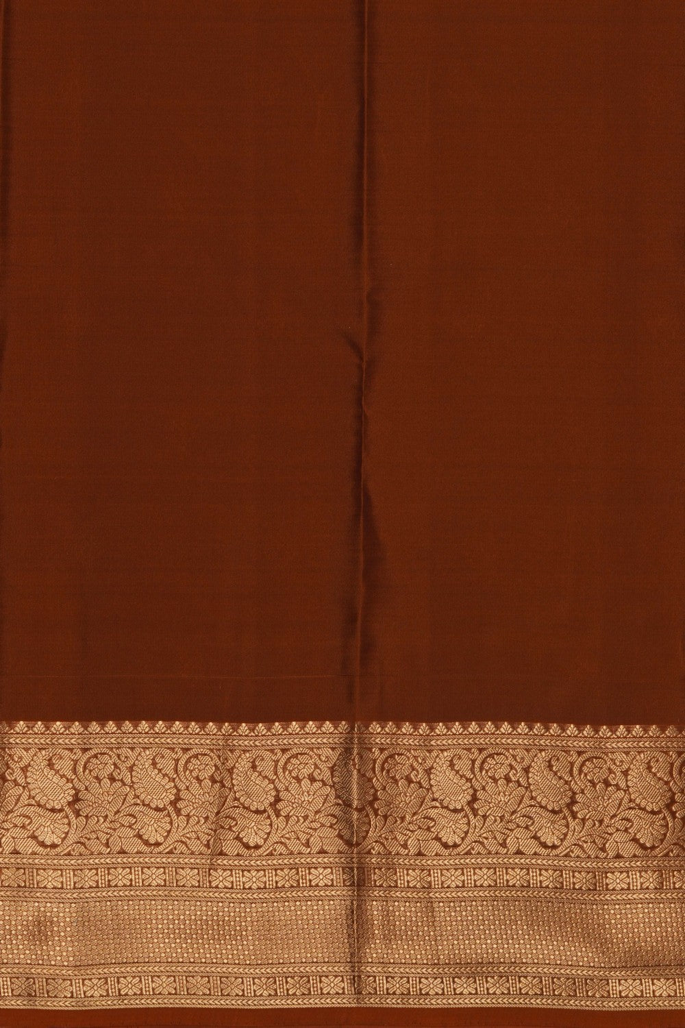 Image of Brown South Silk Saree