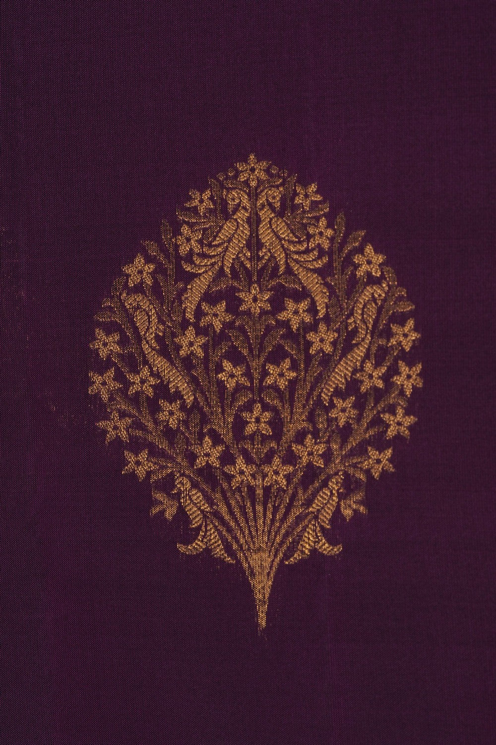 Image of Violet South Silk Saree