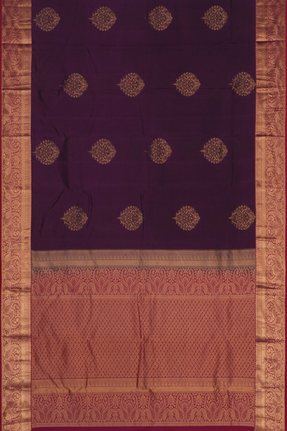 Image of Violet South Silk Saree