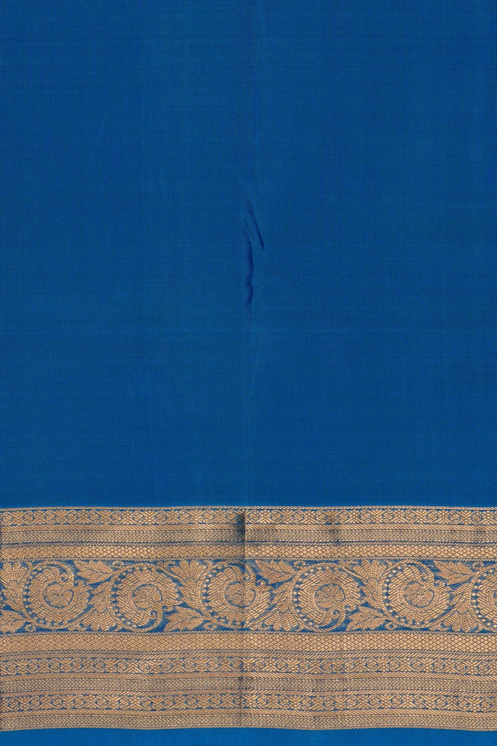 Image of Indigo Blue South Silk Saree