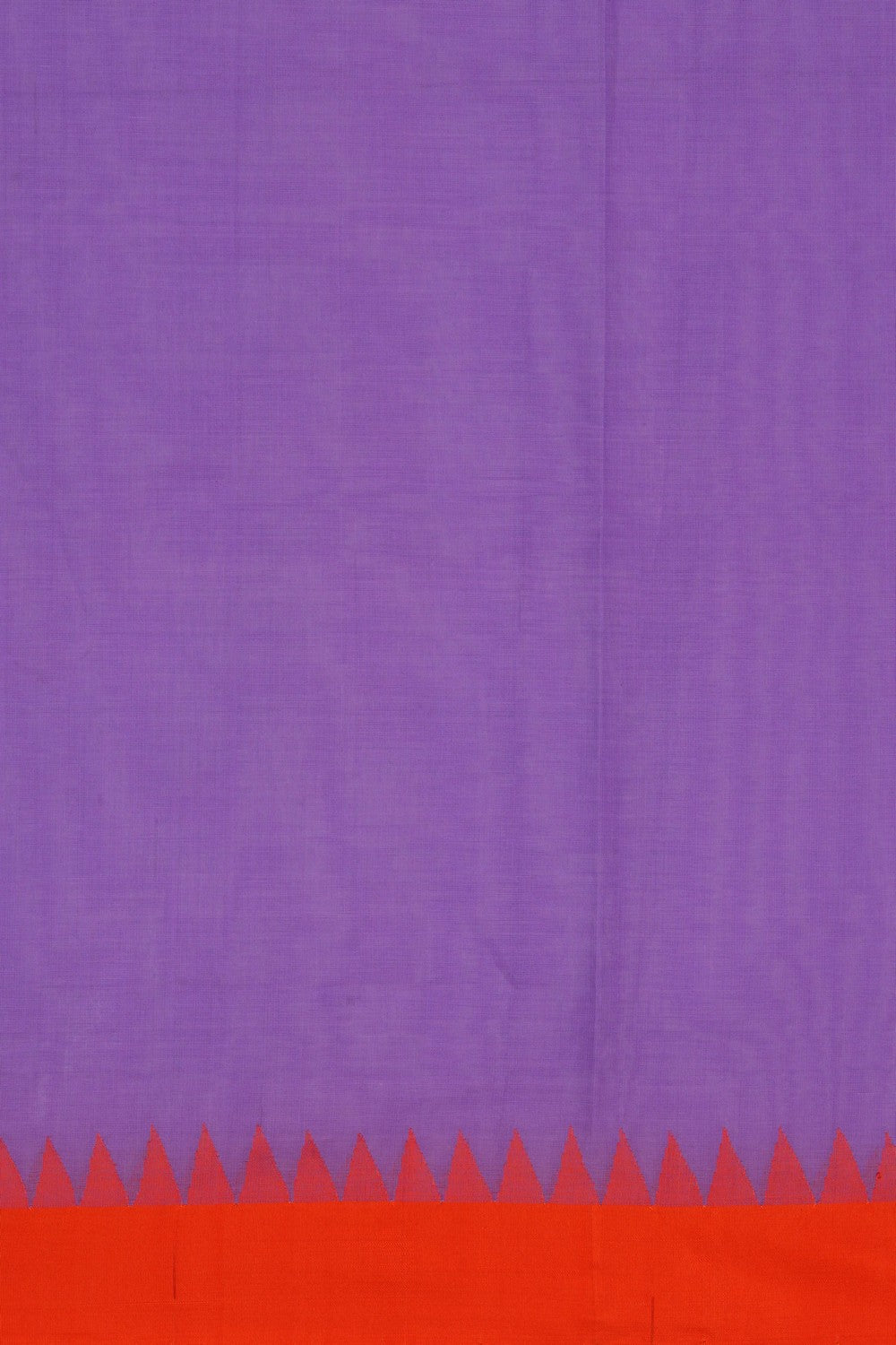 Image of Uppada Cotton Purple Saree