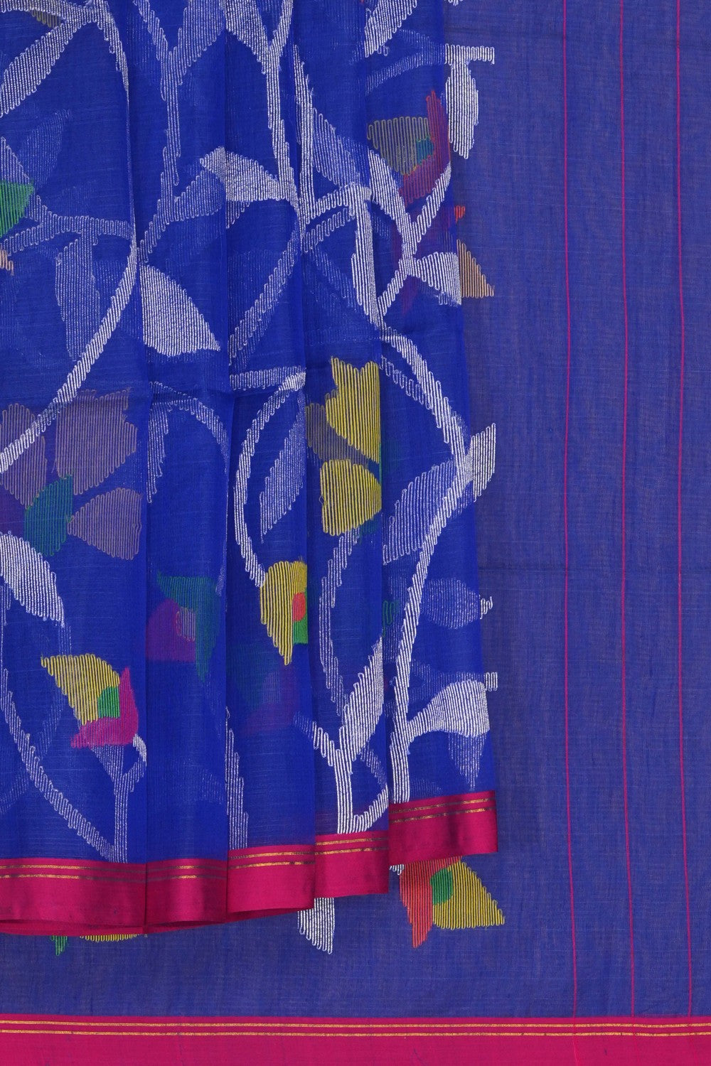 Image of Purple Kora Saree