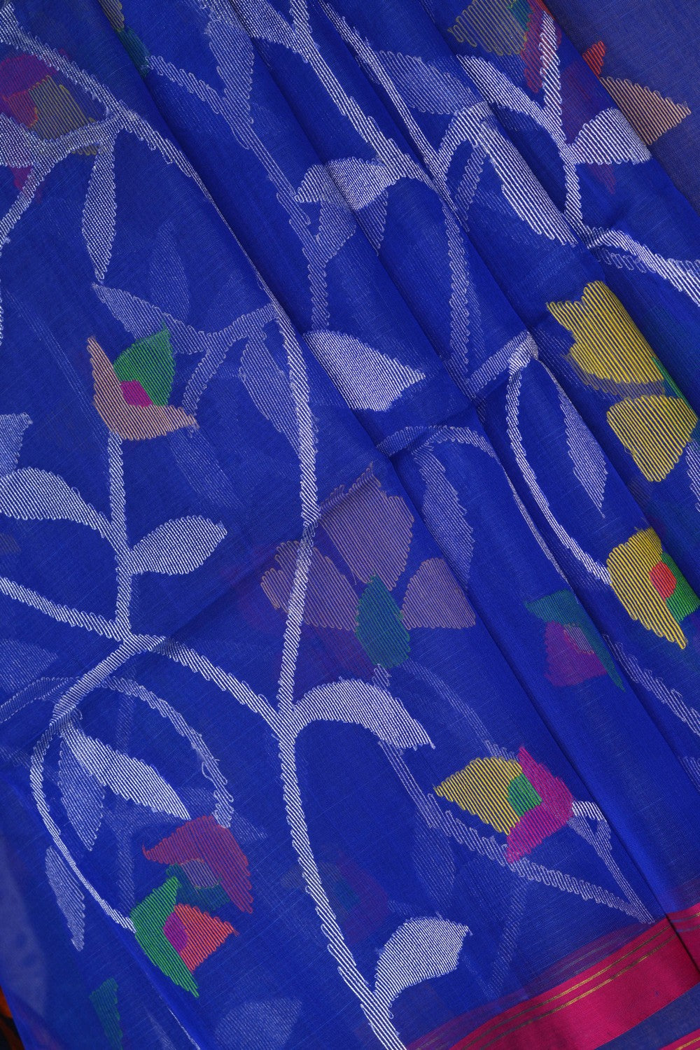 Image of Purple Kora Saree