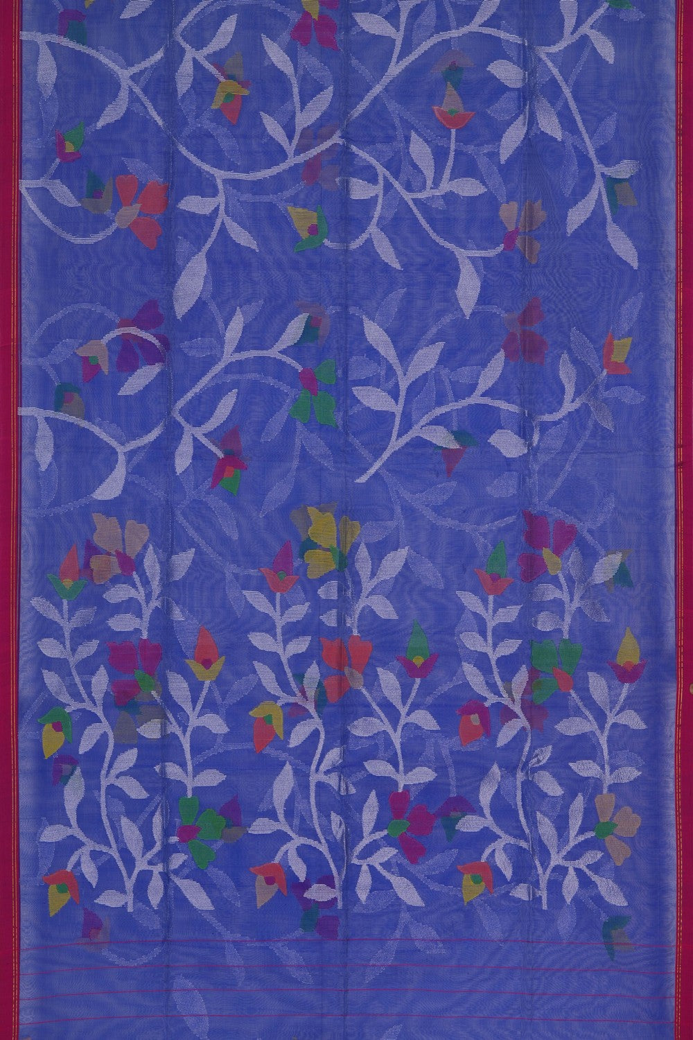 Image of Purple Kora Saree