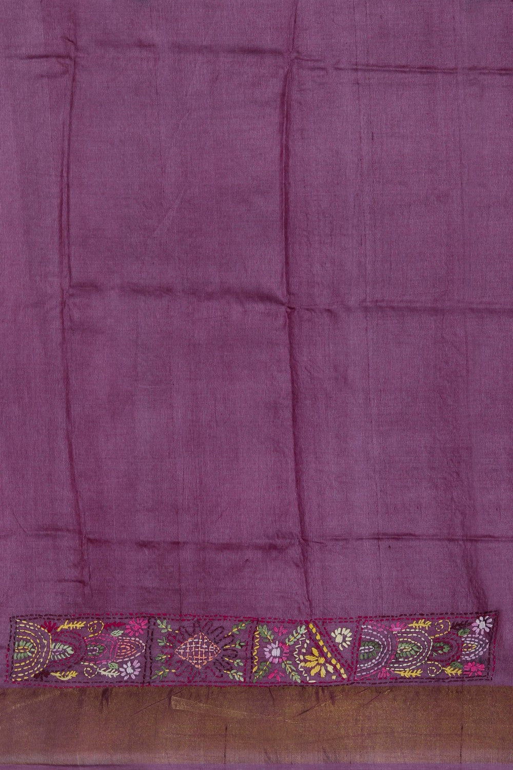 Image of Black Embroidery Saree