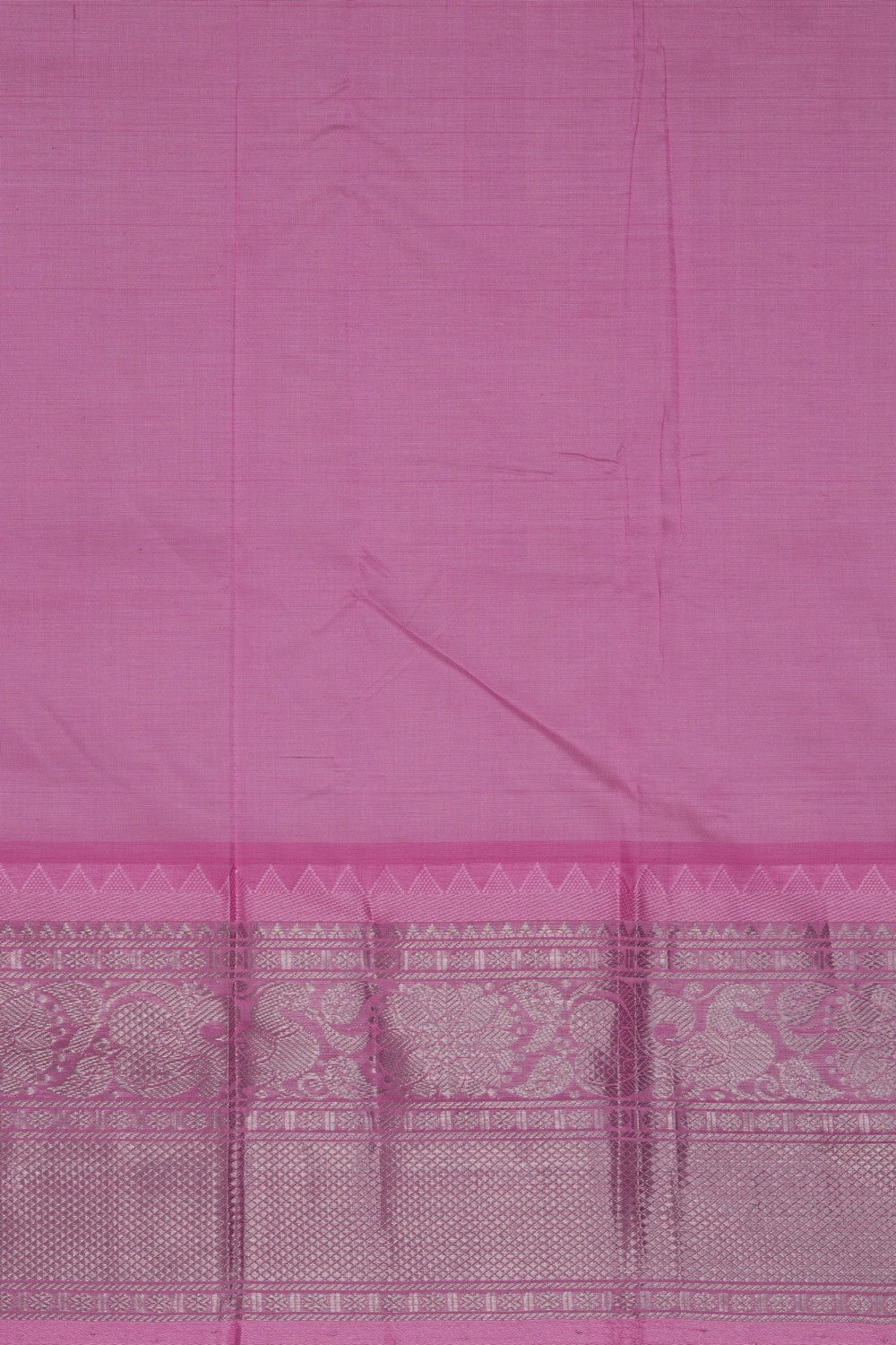 Image of Pink South Silk Cotton Saree