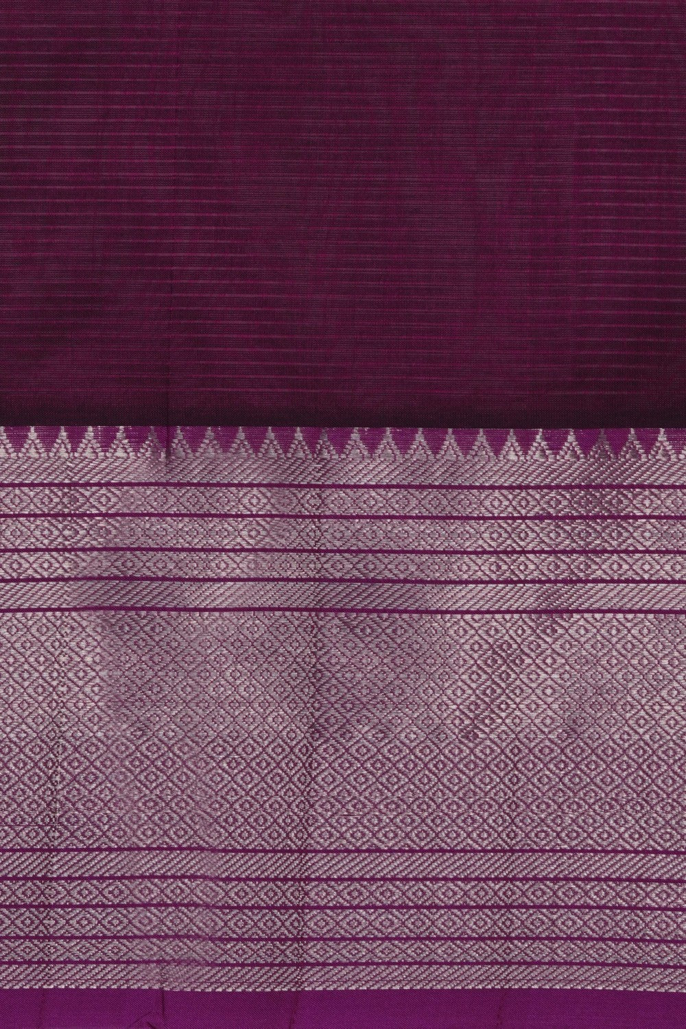 Image of Purple South Silk Cotton Saree